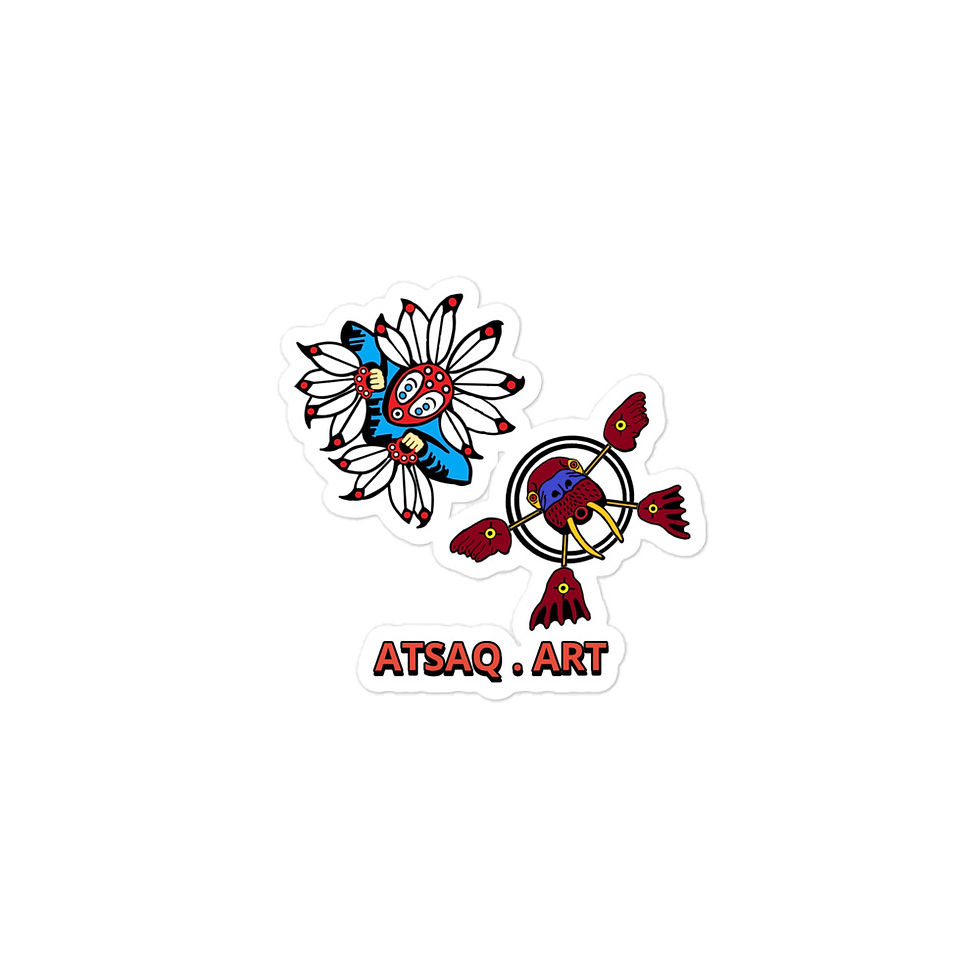 Thumbnail: Atsaq Combo Bubble-Free Stickers