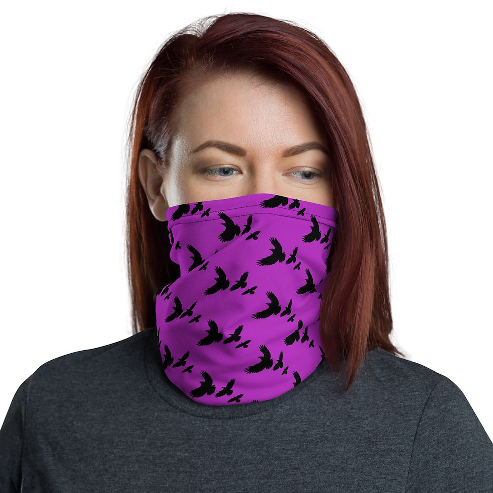 Multifunction Raven Neck Sports Gaiter