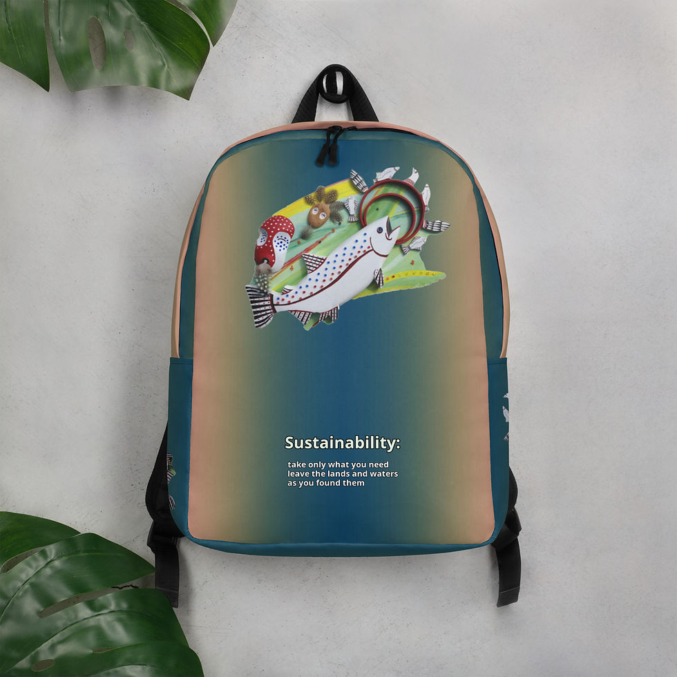Thumbnail: Sustainability Message BAckpack