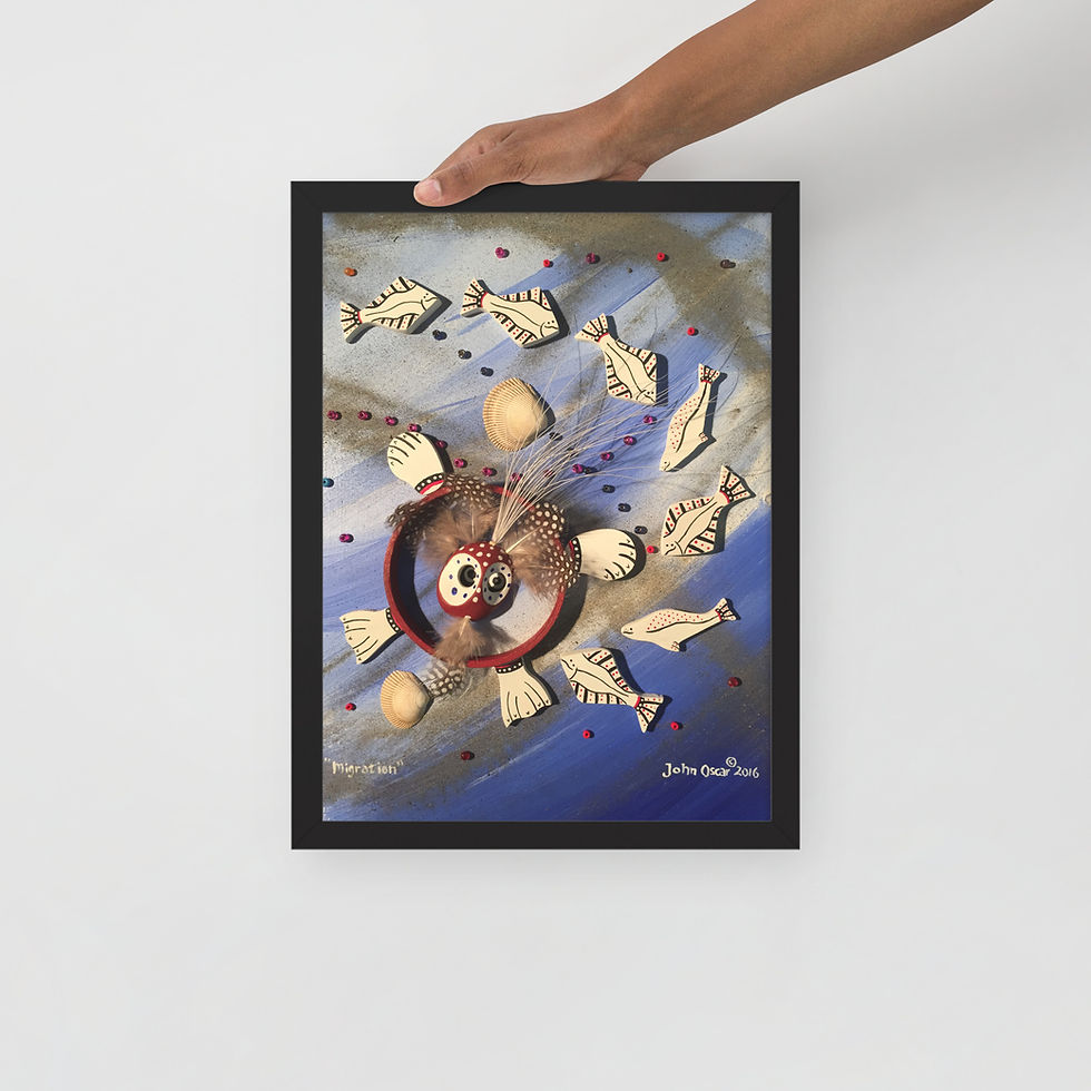 Thumbnail: Migration III Framed Print
