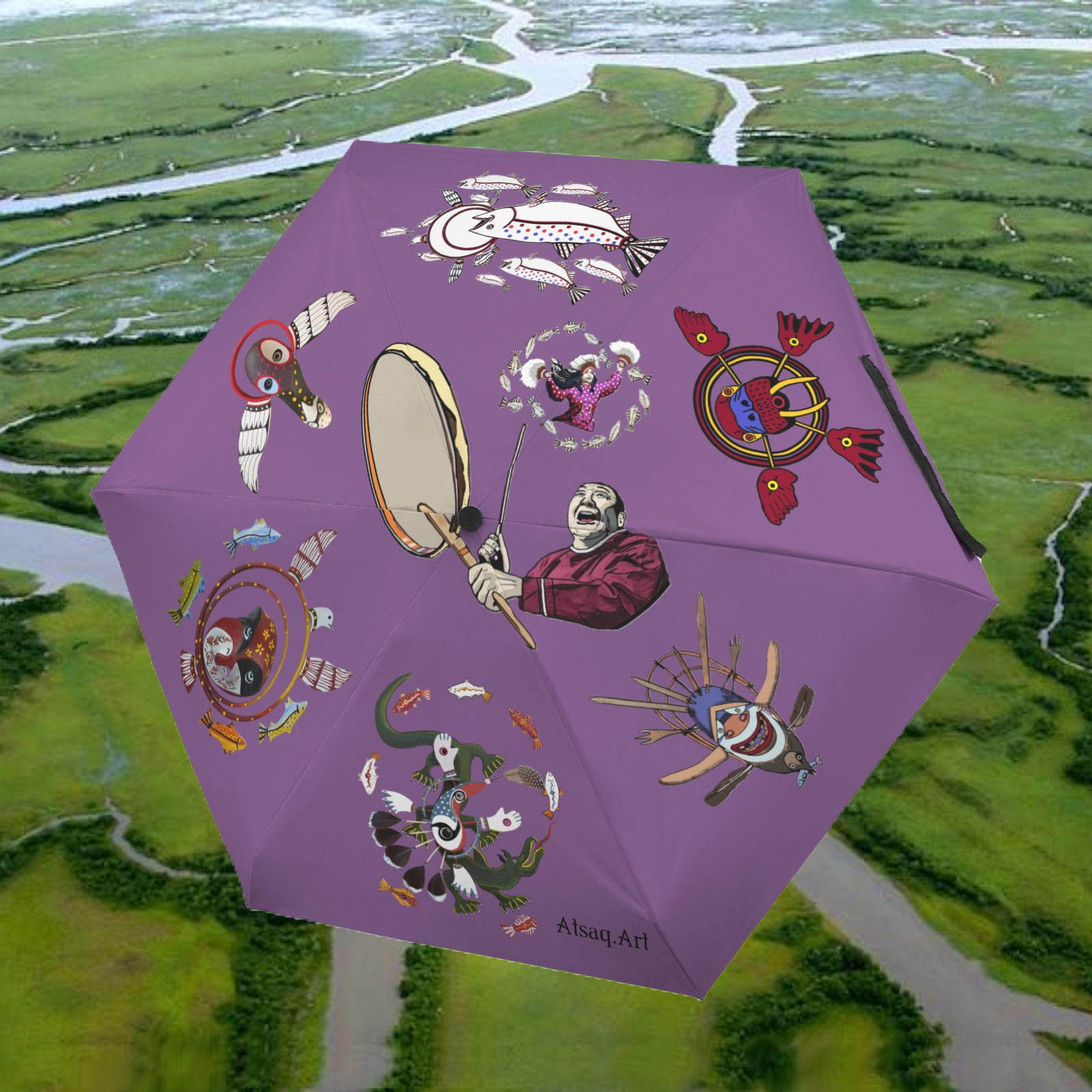 Celebration Five-Fold Umbrella