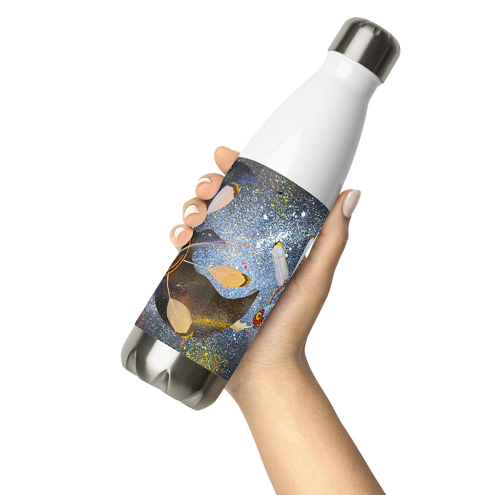 Thumbnail: Raven's Light Stainless Steel Water Bottle