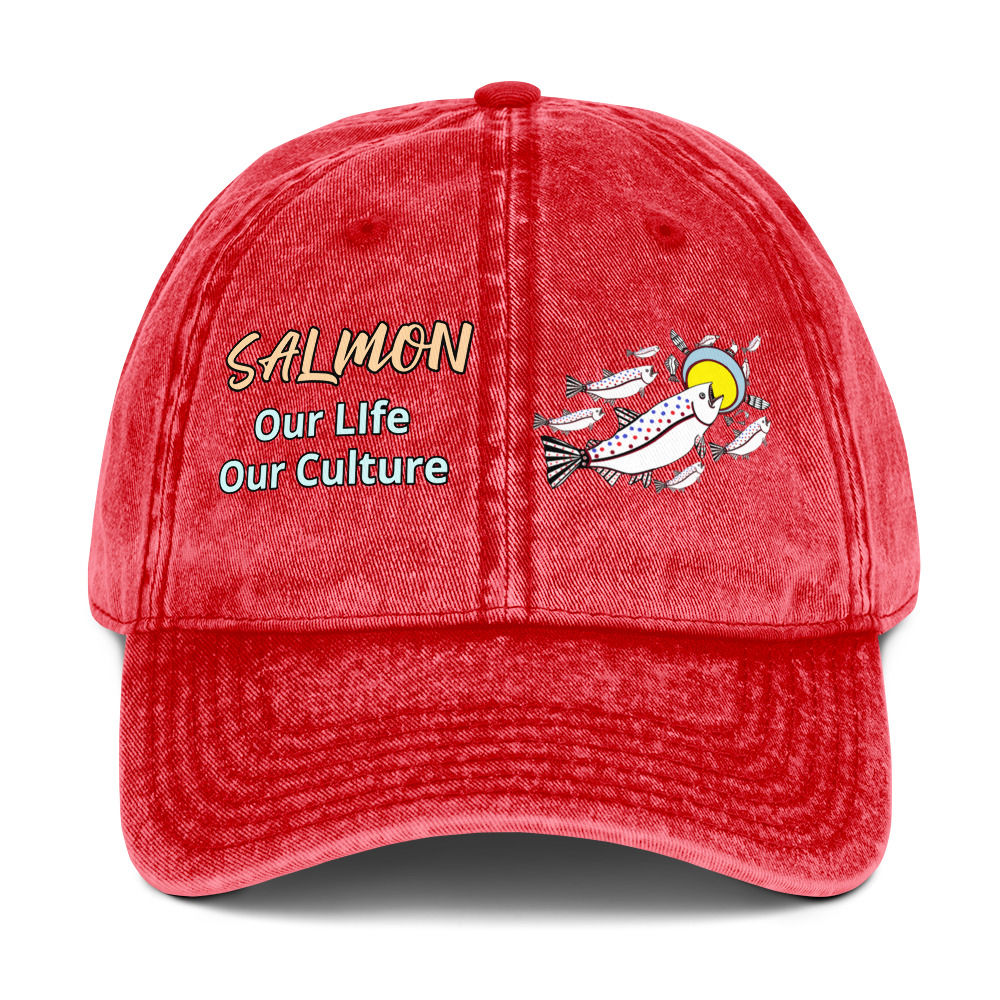 Our Life Our Culture Salmon Cap