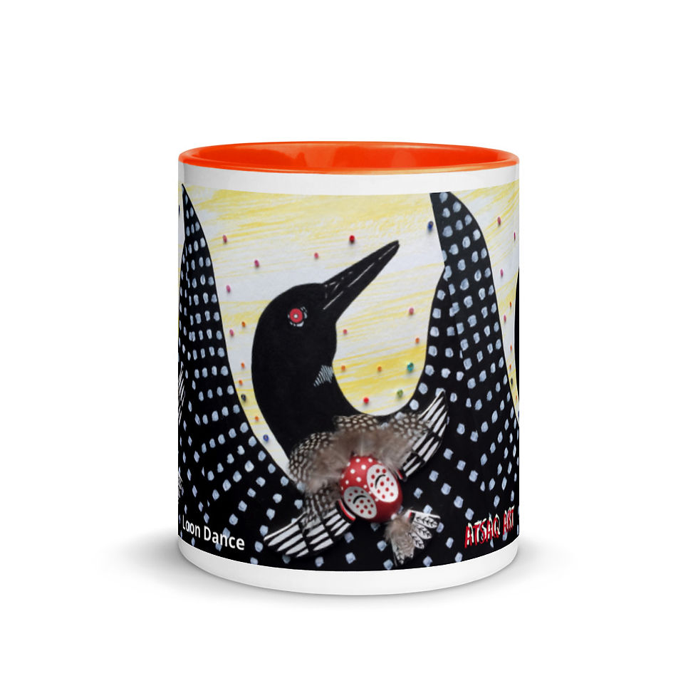Thumbnail: Color Inside Loon Mug