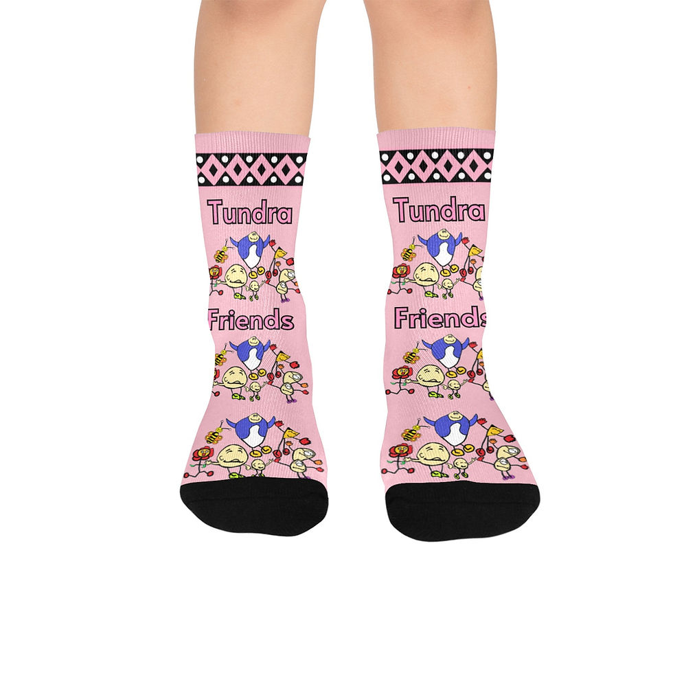 Tundra Friends Kid Socks