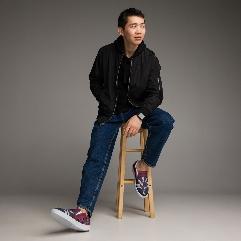 Thumbnail: Men’s Slip-on Canvas Shoes