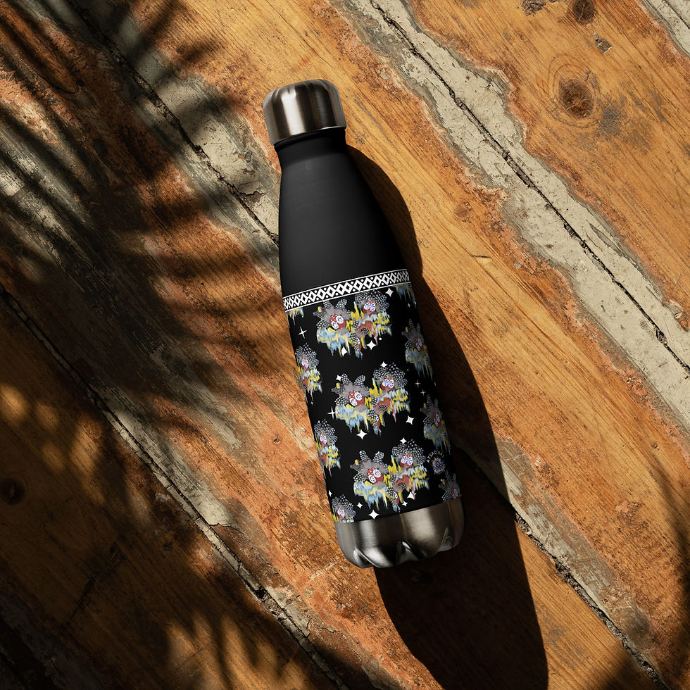 Thumbnail: Northern Lights Water Bottle