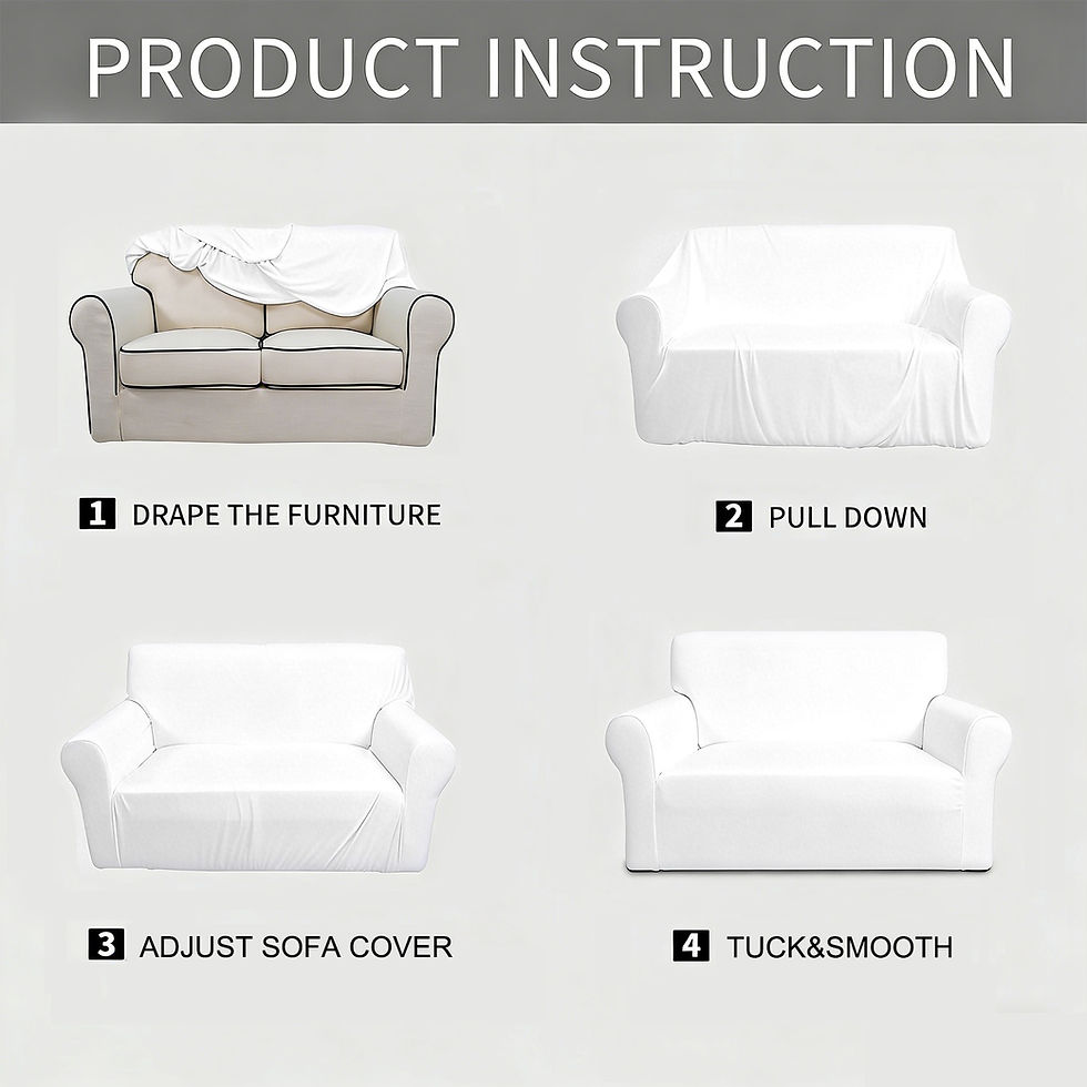 Thumbnail: Walrus Logo Full 2-Seater Sofa Cover
