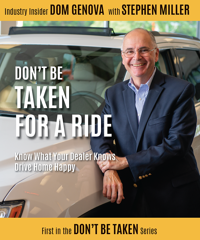 Don't Be Taken For a Ride Book