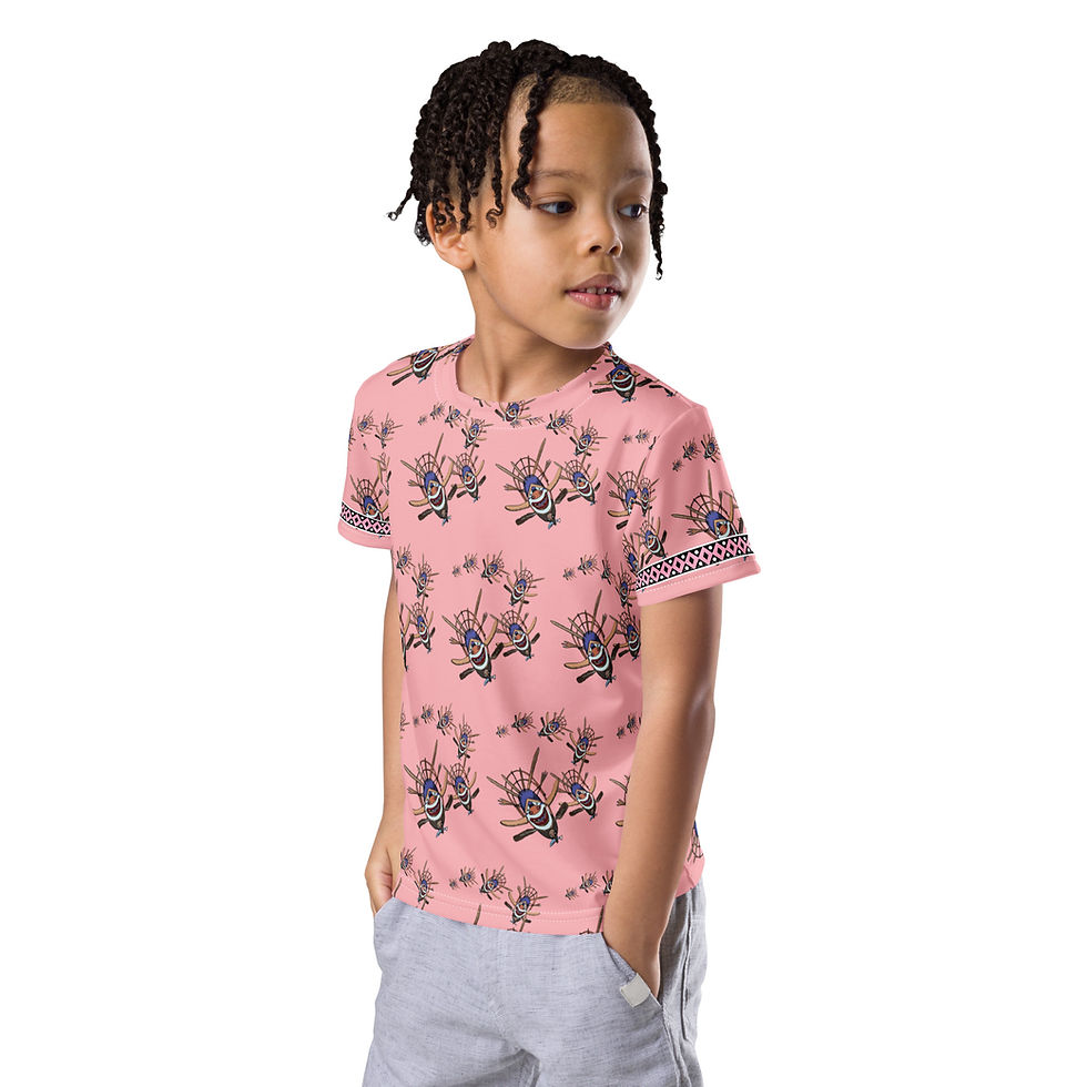 Thumbnail: Happy Mask Kids Shirt
