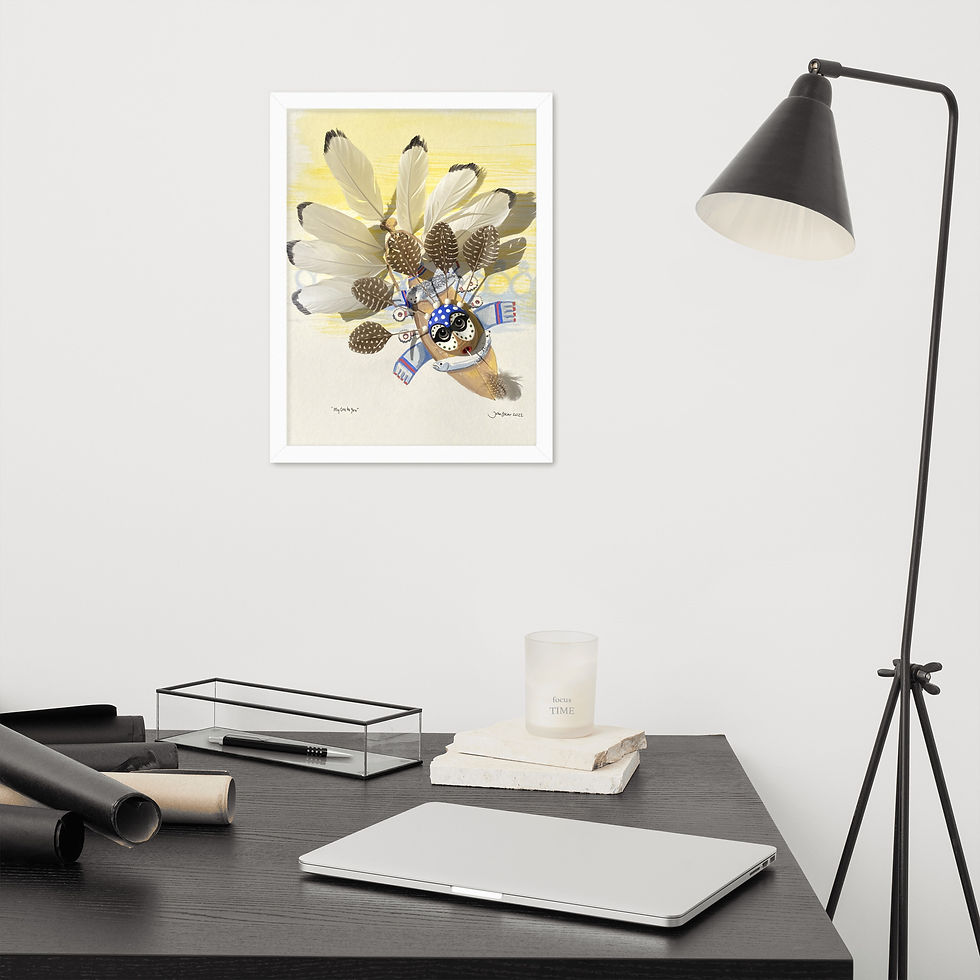 Thumbnail: My Ore to You Framed Print