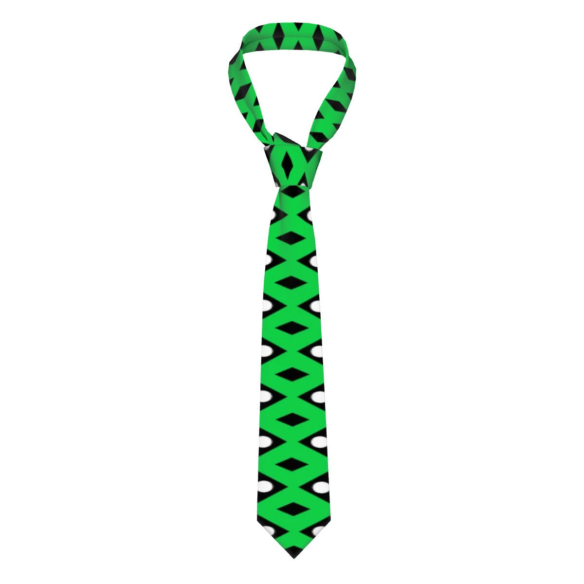 Native Diamond Pattern Necktie