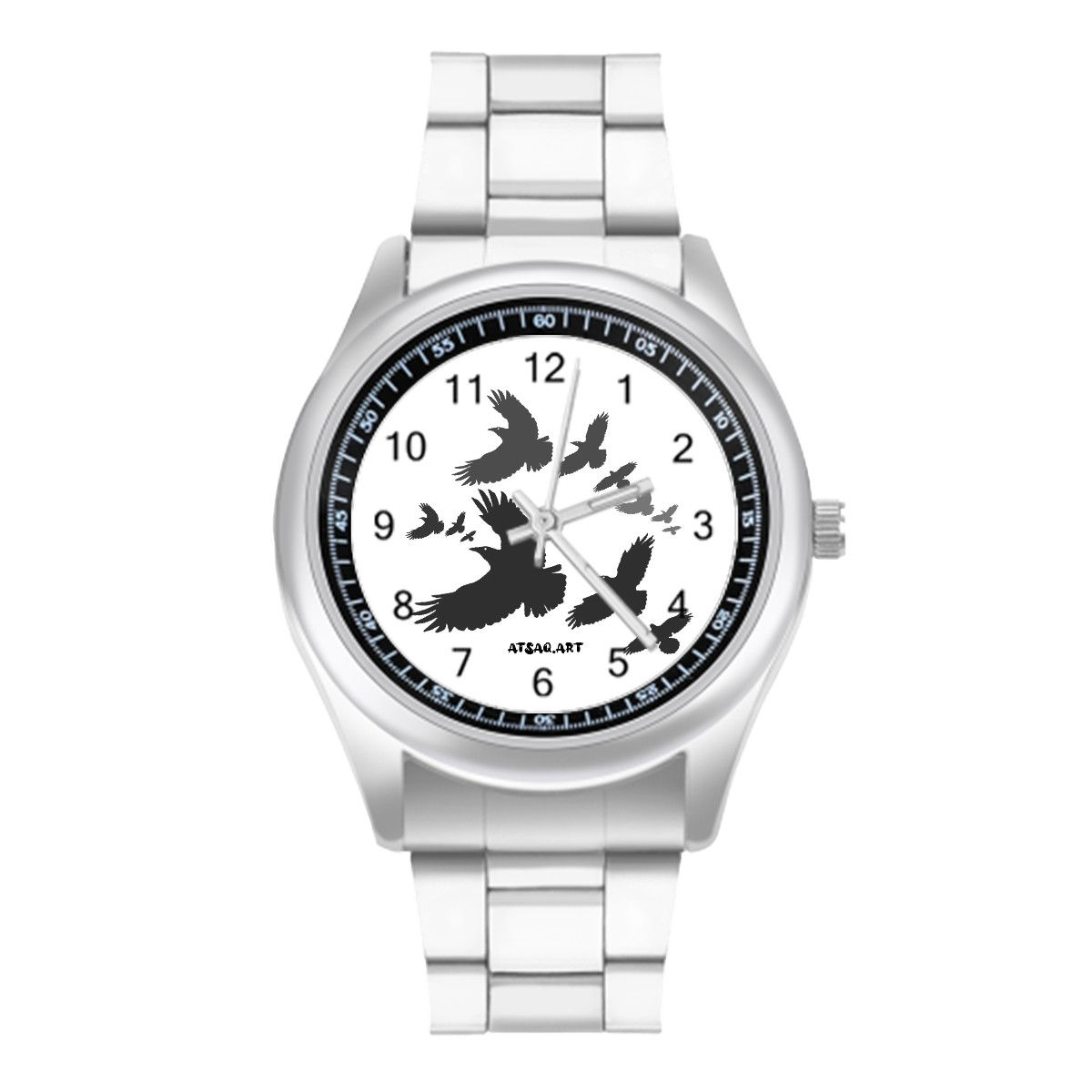 Ravens Stainless Steel Watch
