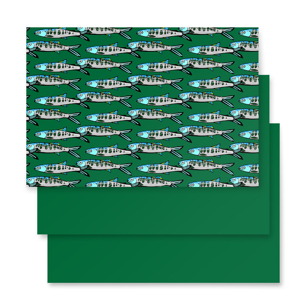 Thumbnail: Smolts Wrapping Paper Sheets  28.75″×19.75″ (3 Sheets)