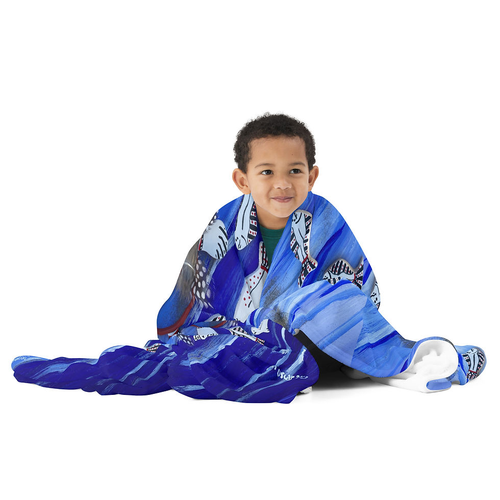 Thumbnail: Migration Throw Blanket