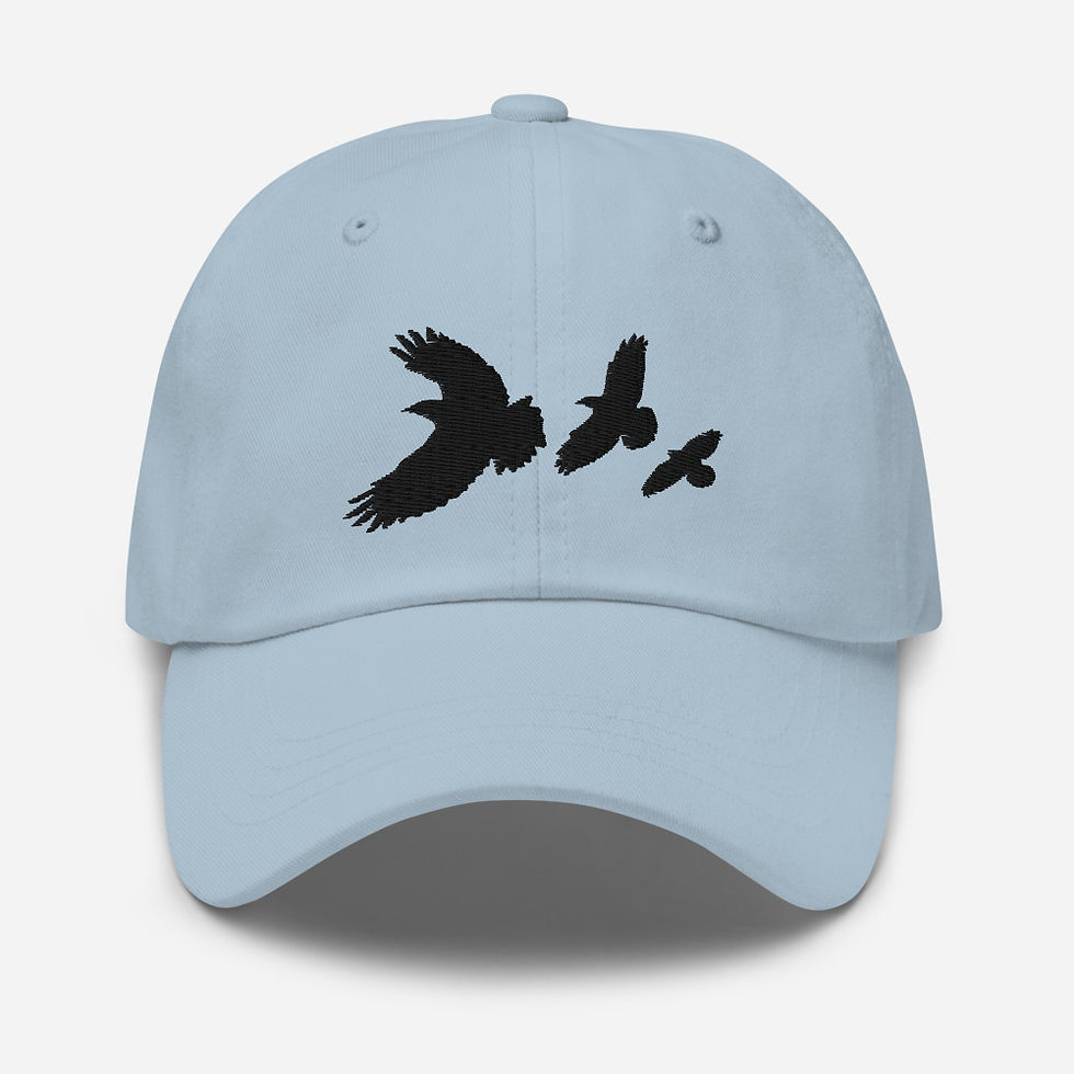 Thumbnail: 3-Raven Dad Hat
