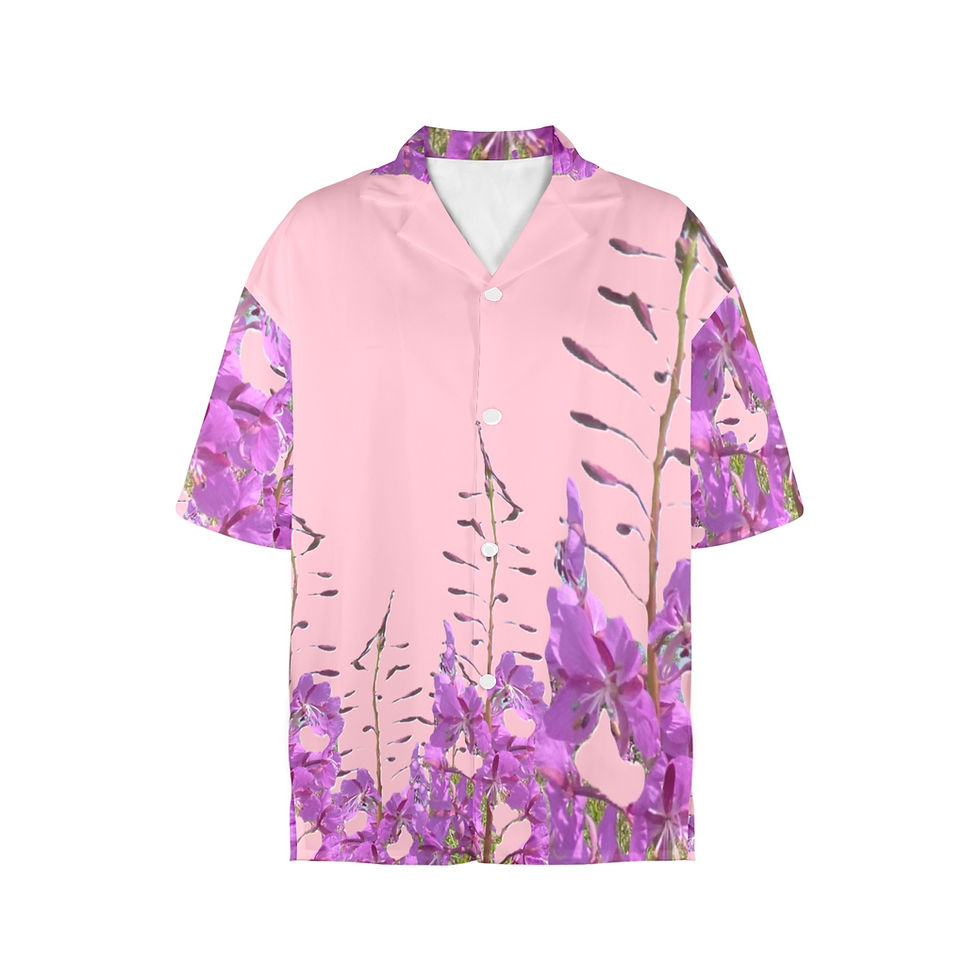 Thumbnail: Fireweed Side Women’s Hawaiian Shirt