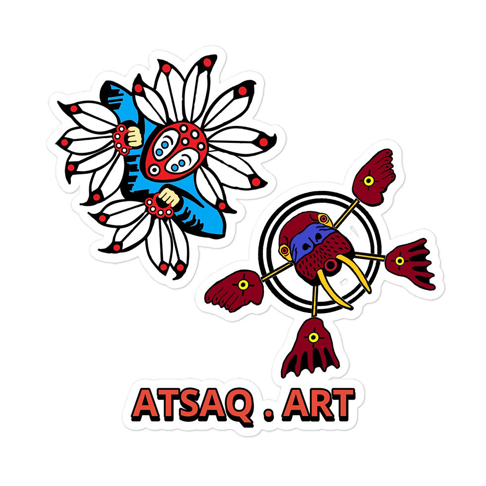 Thumbnail: Atsaq Combo Bubble-Free Stickers