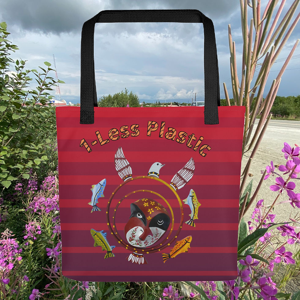 Thumbnail: 1-Less Plastic Tote Bag