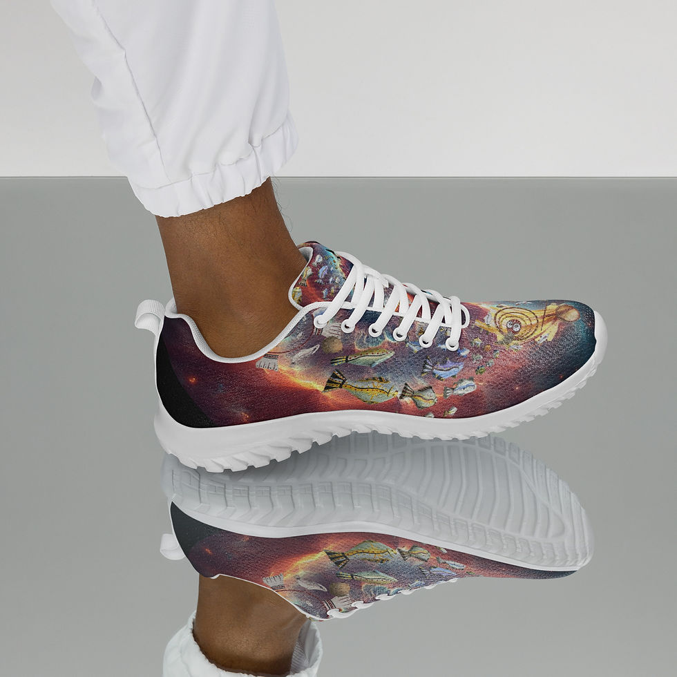 Thumbnail: Creation Story Men's Athletic Shoes