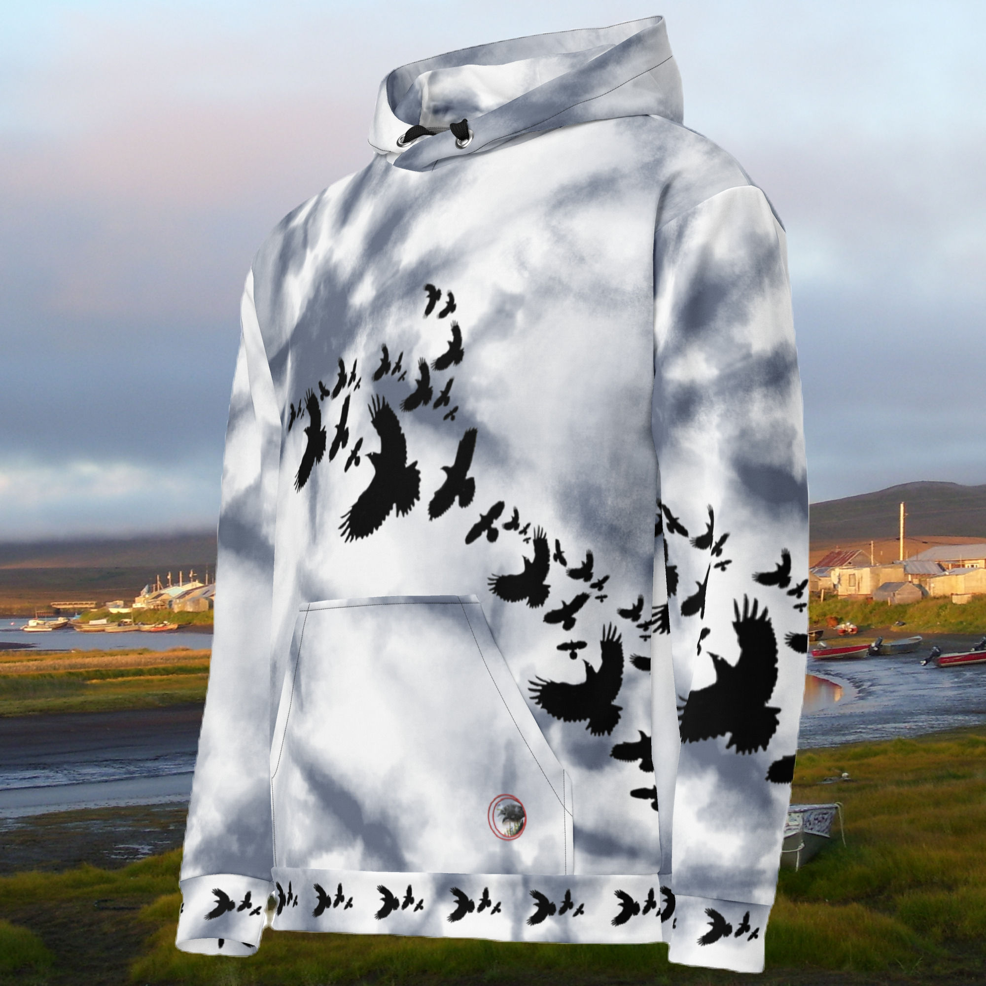 White Pullover Hoodie