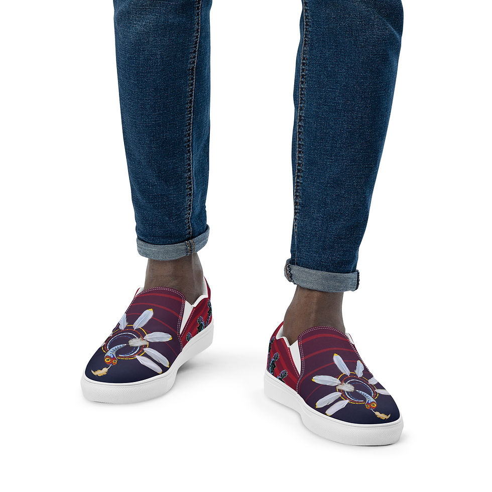 Thumbnail: Men’s Slip-on Canvas Shoes