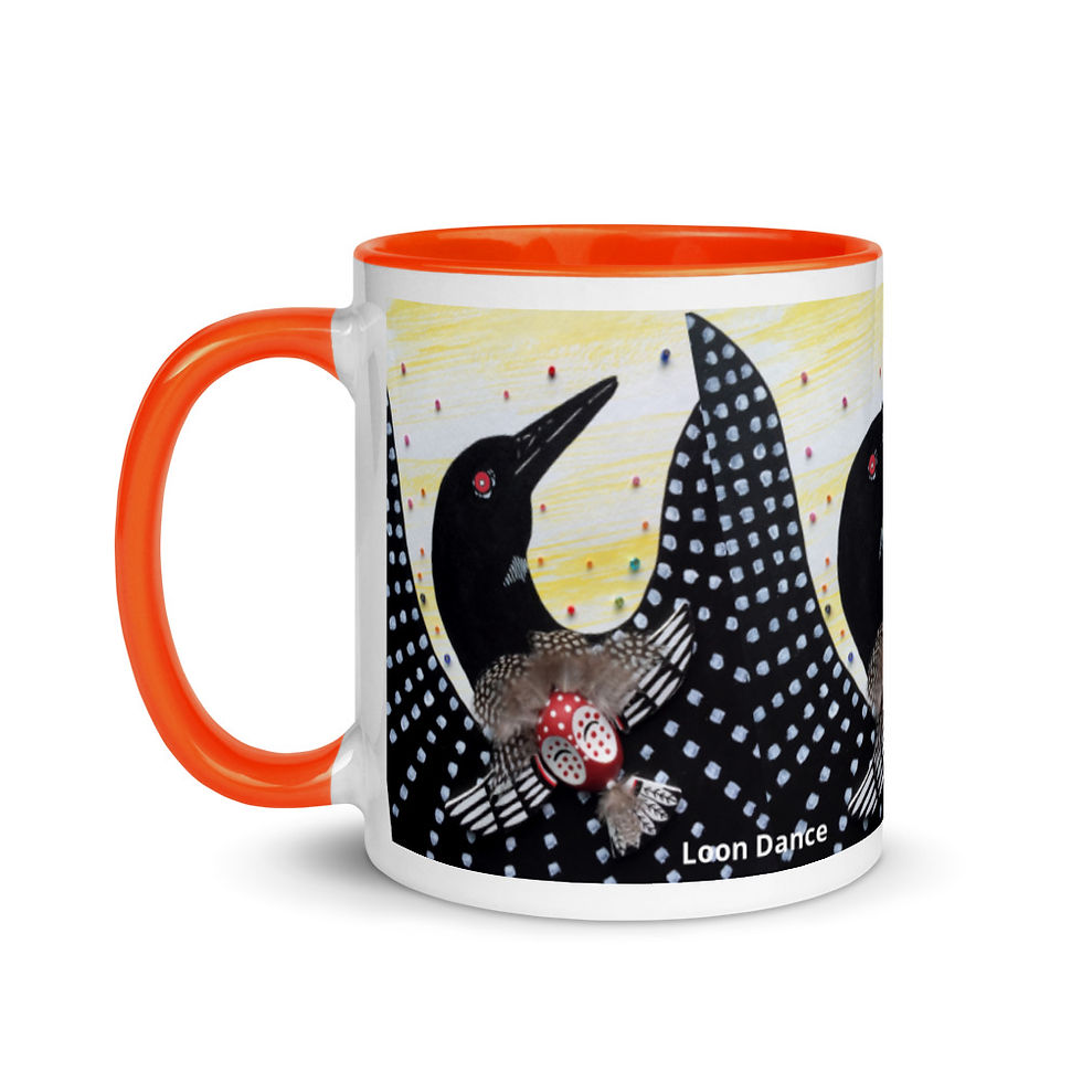 Thumbnail: Color Inside Loon Mug