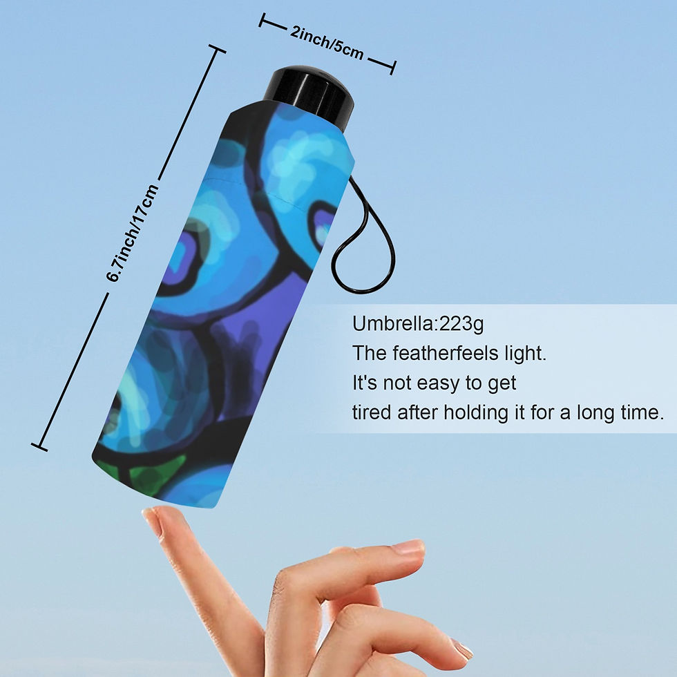 Berries 5-Fold Umbrella