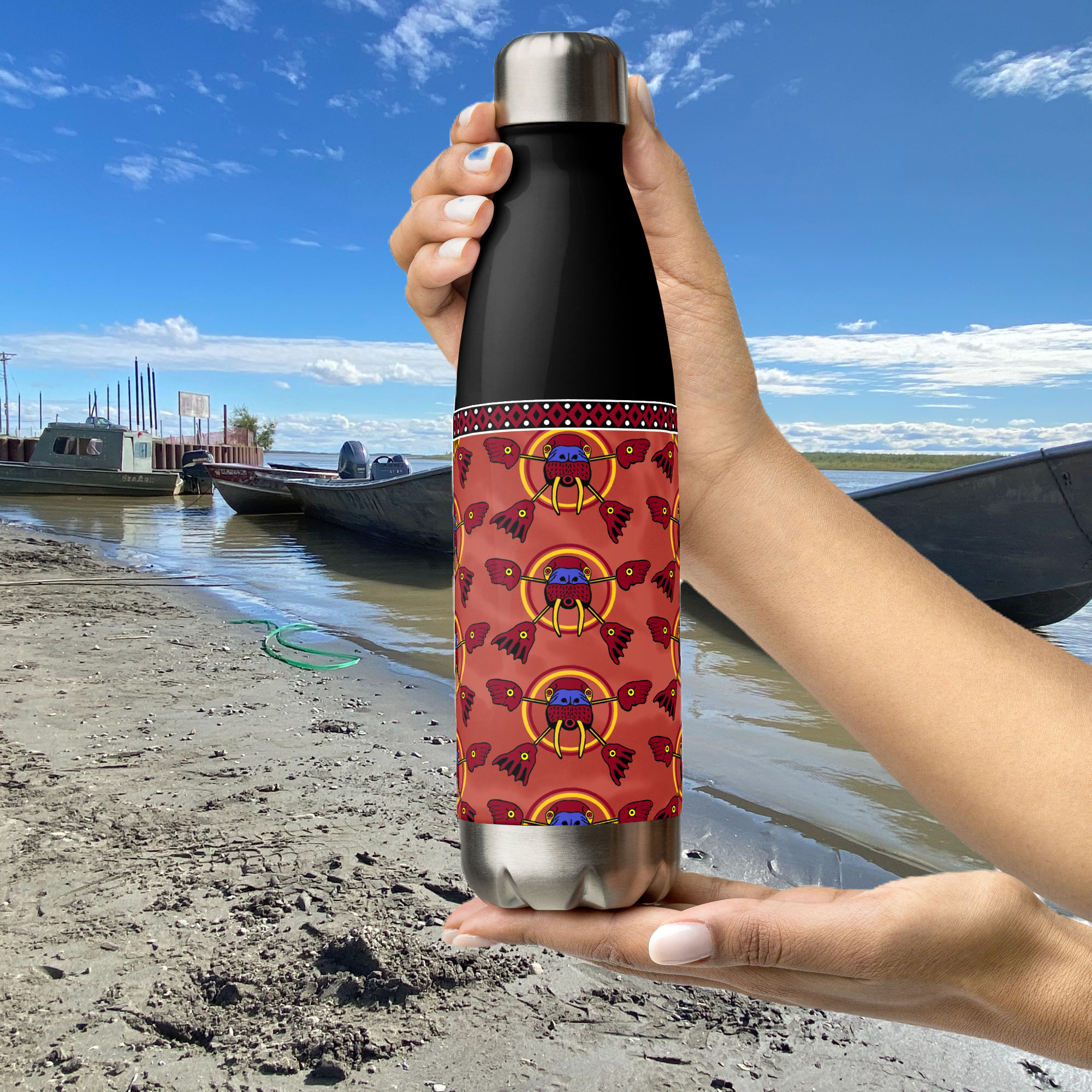 Walrus Stainless Steel Water Bottle