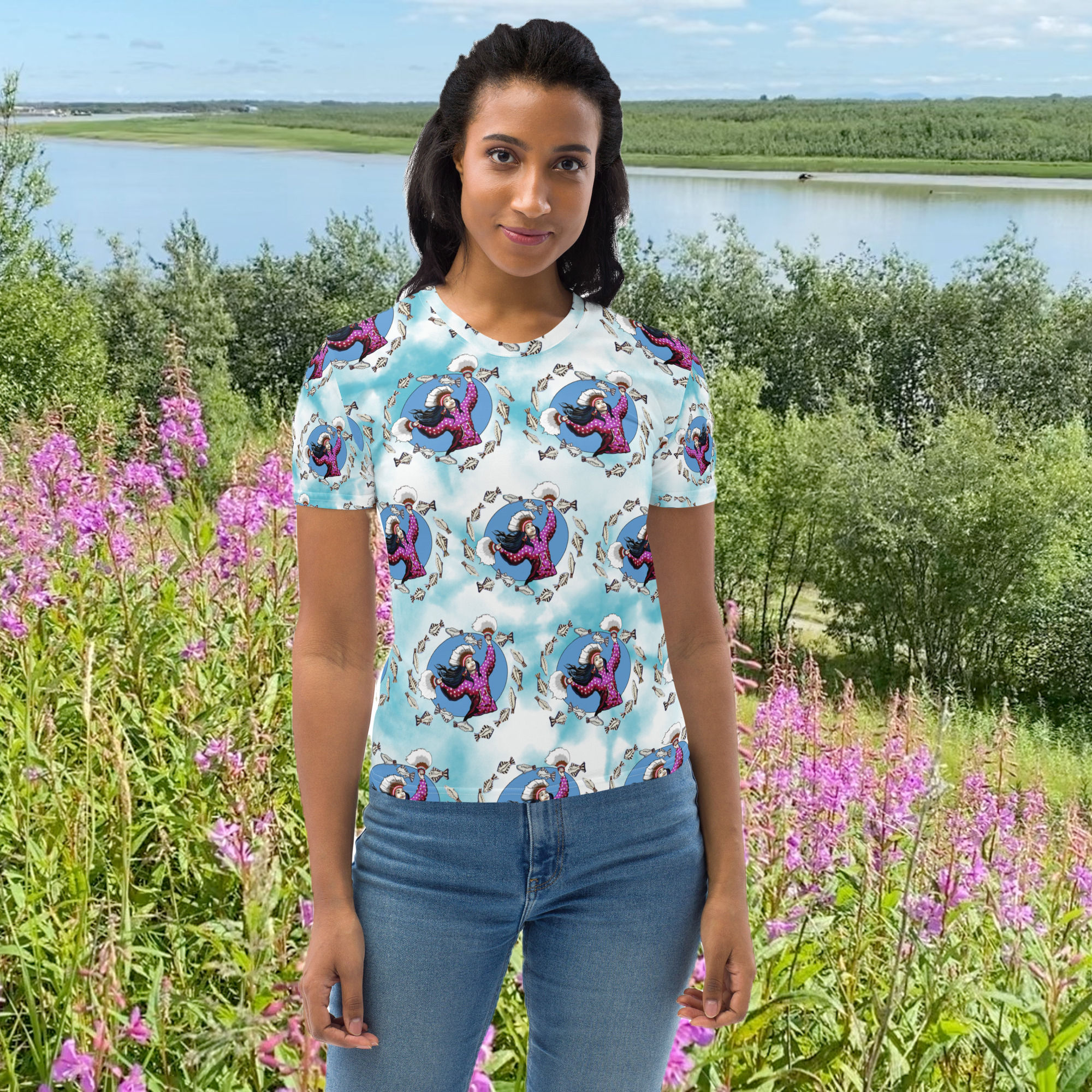 Salmon & Culture Women's Shirt