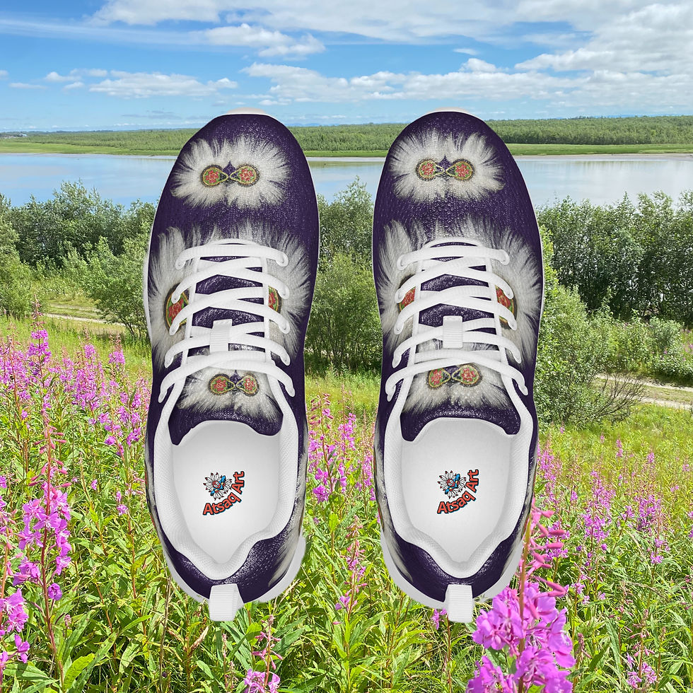 Thumbnail: Women's Purple Dance Fance Athletic Shoes