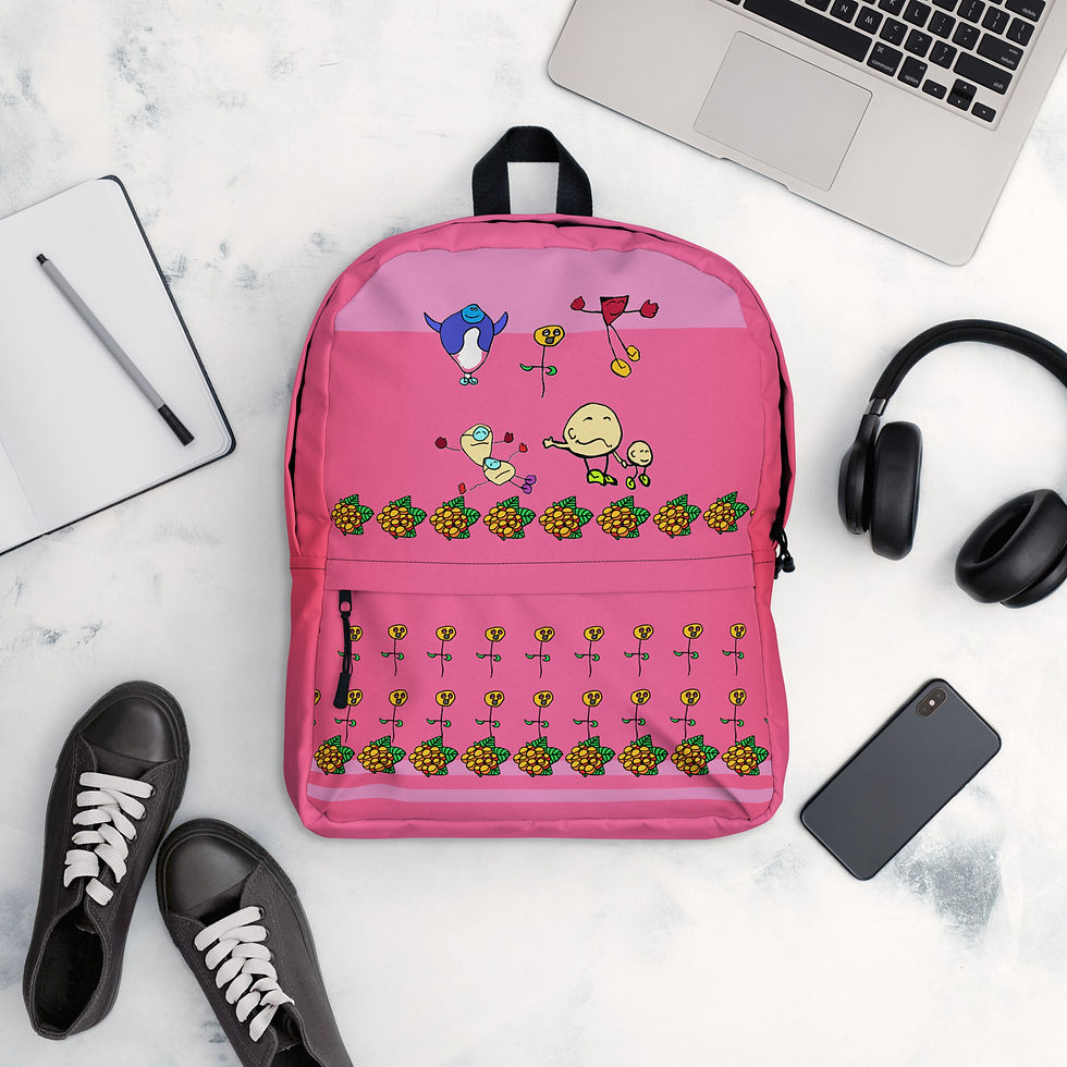 Thumbnail: Stephanies Pink Backpack