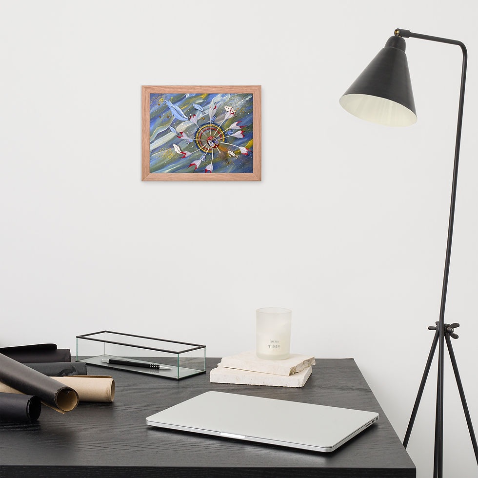 Thumbnail: In Preparation Framed Print