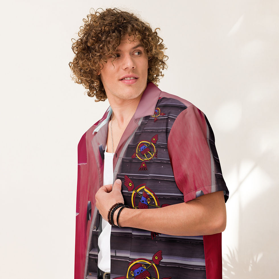 Thumbnail: Walrus Jam Unisex Button Shirt