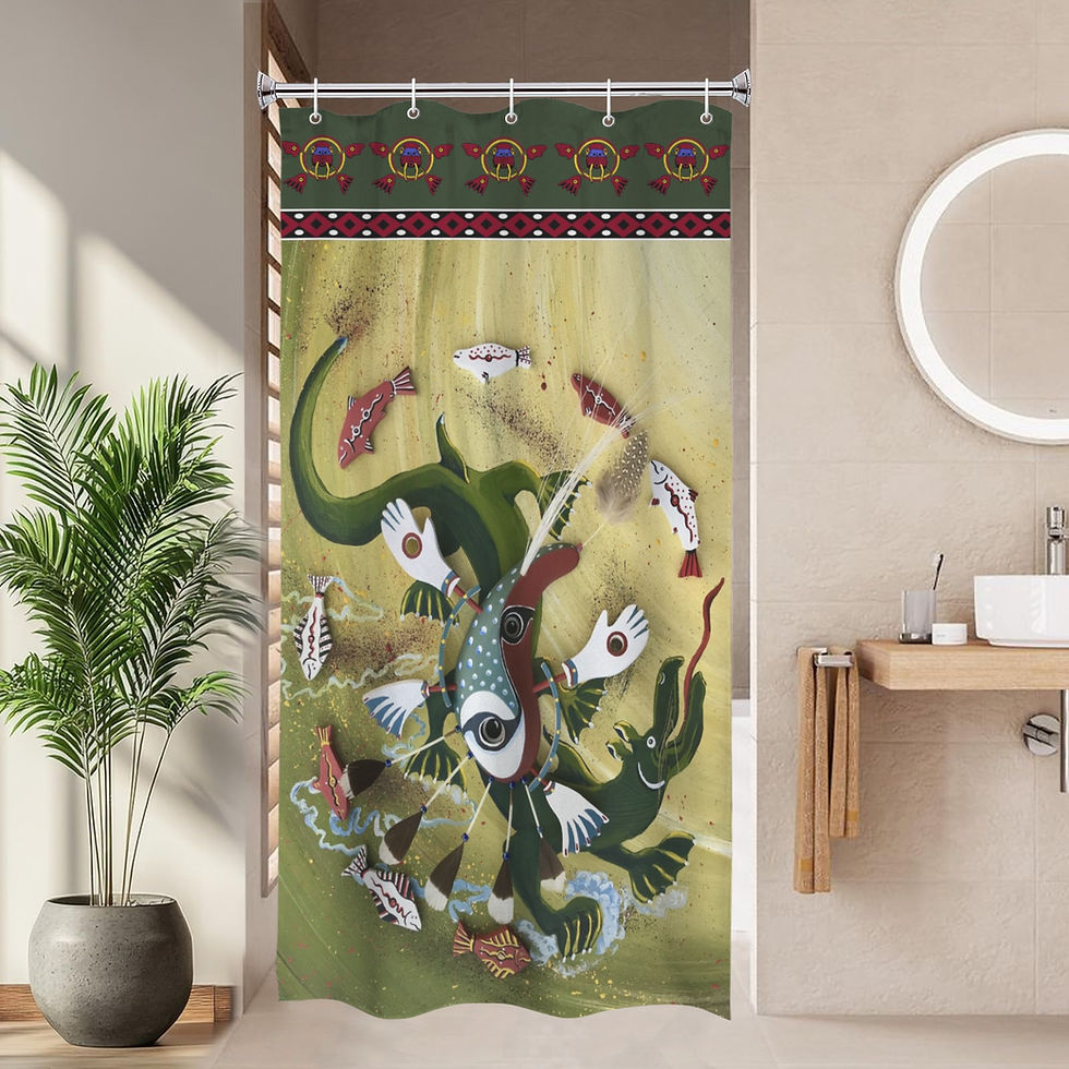 Palrayuk Shower Curtain 36"x72"