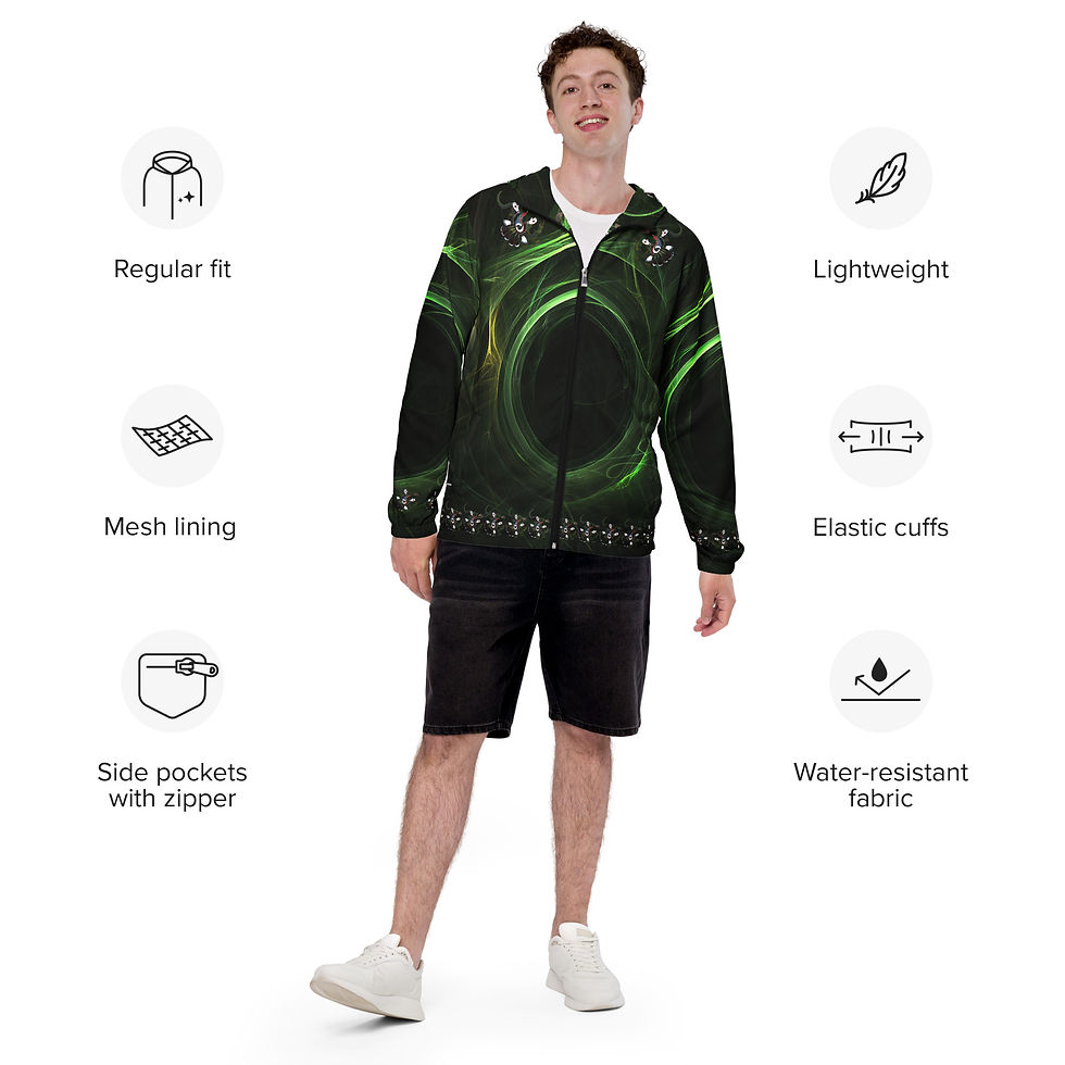 Thumbnail: Men's Qaspeq Windbreaker Jacket