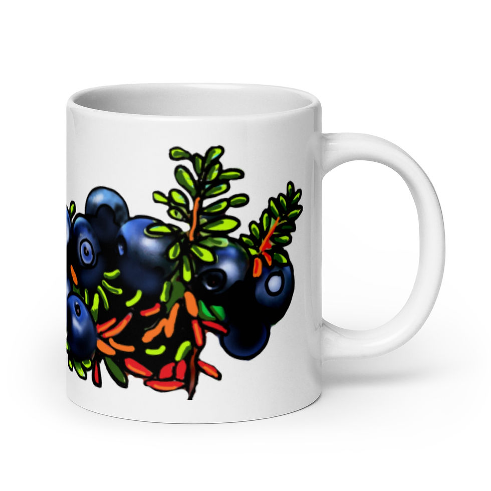 Thumbnail: Blackberry Glossy Mug
