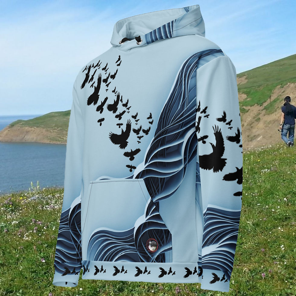 Thumbnail: Blue Pullover Hoodie