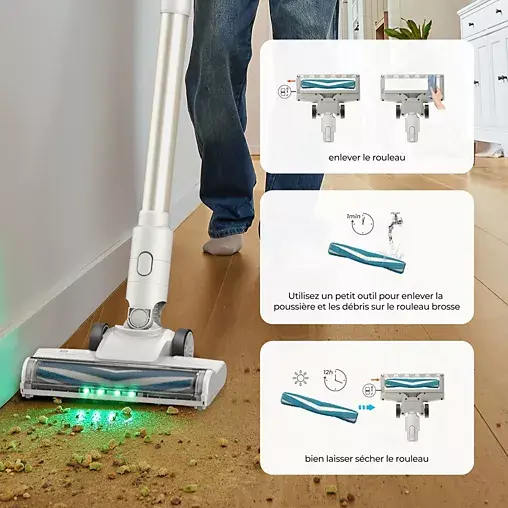 Thumbnail: ESSENTIELB EVCSK200 Easy plus animal cordless stick vacuum cleaner