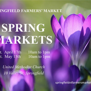 Springfield Farmers’ Press Release: Indoor Farmers’ Markets