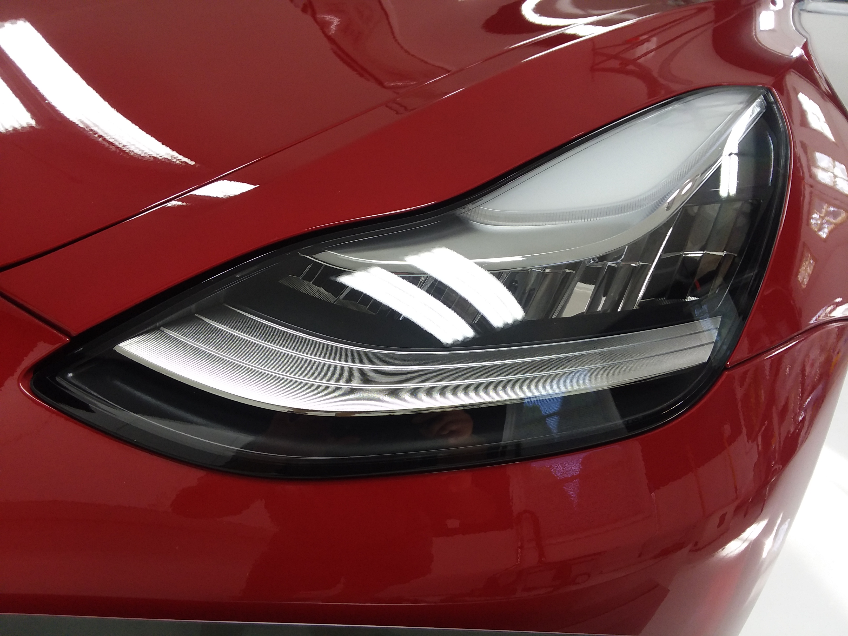2018 Tesla Model 3 Headlight PPF