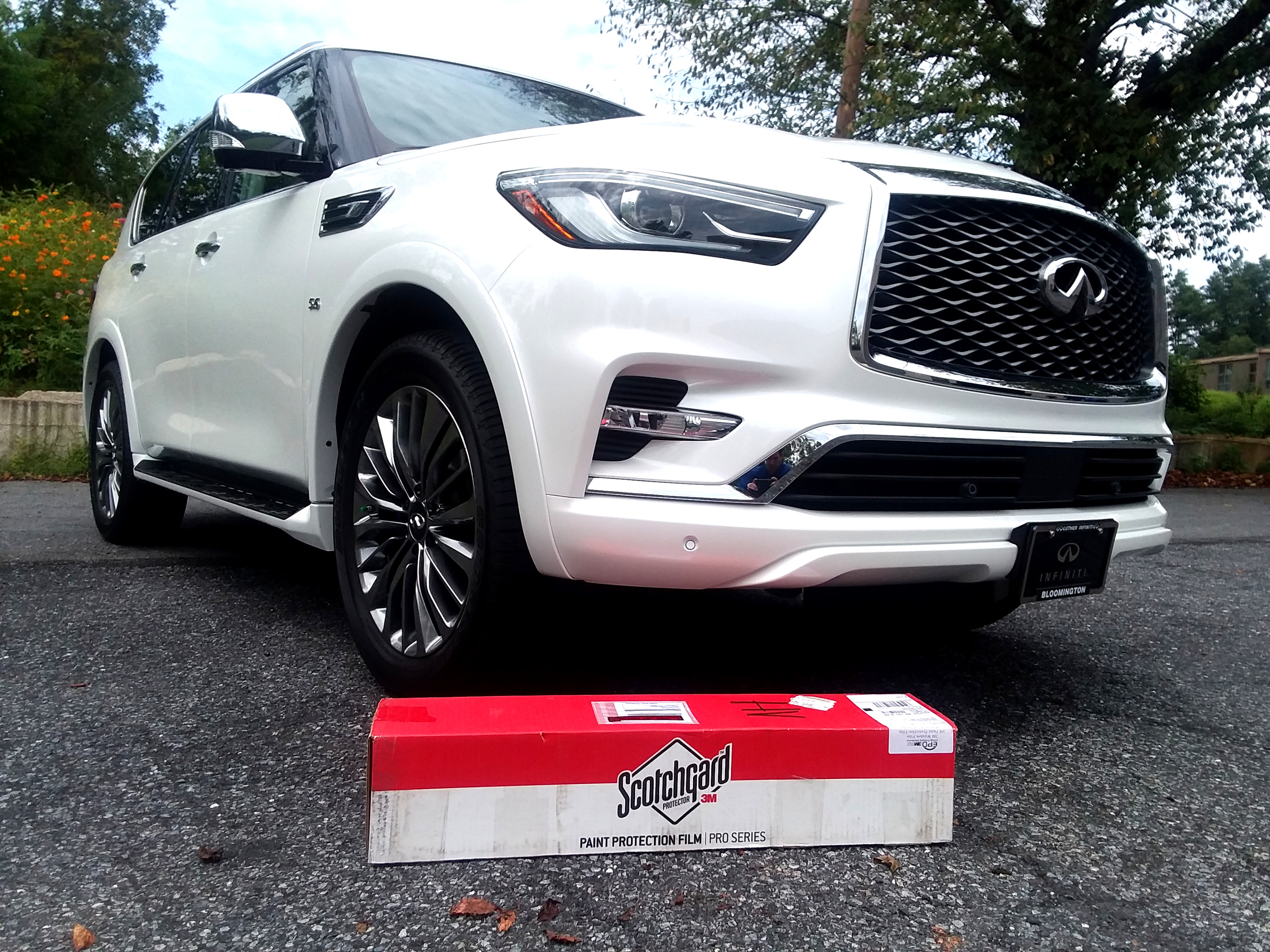 2019 Infiniti QX80 No Rock Chip