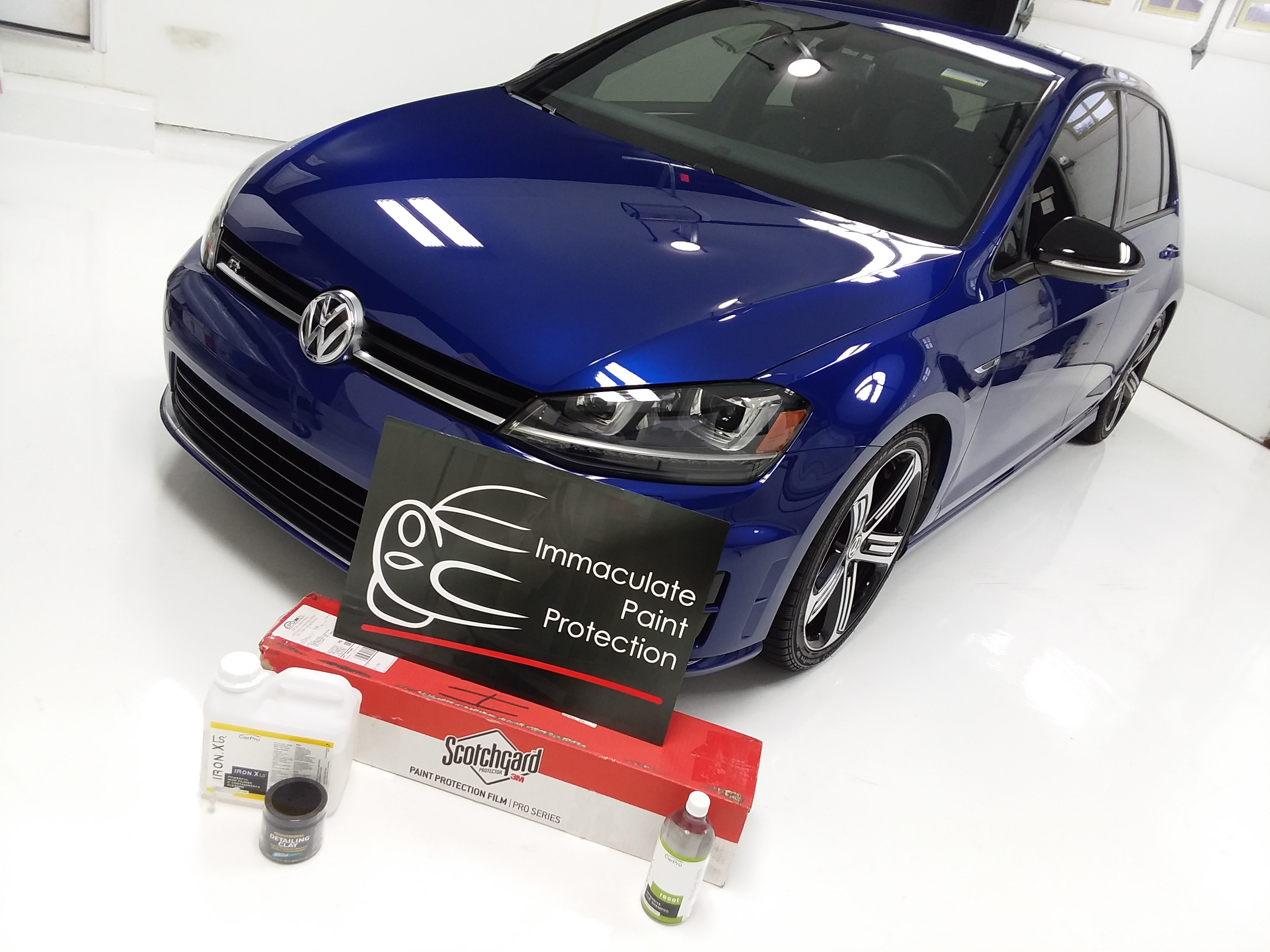 Volkswagen Golf R Clear Bra