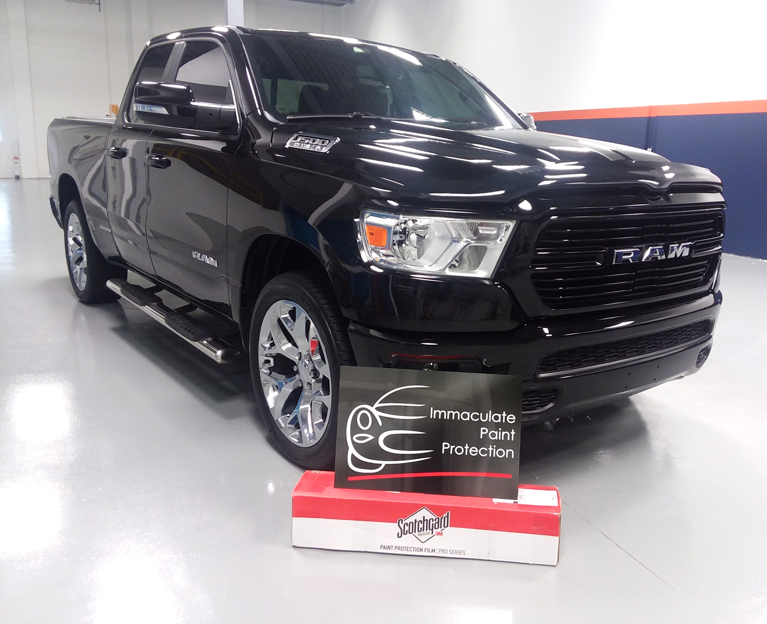 2019 Ram Big Horn 3M Clear Bra