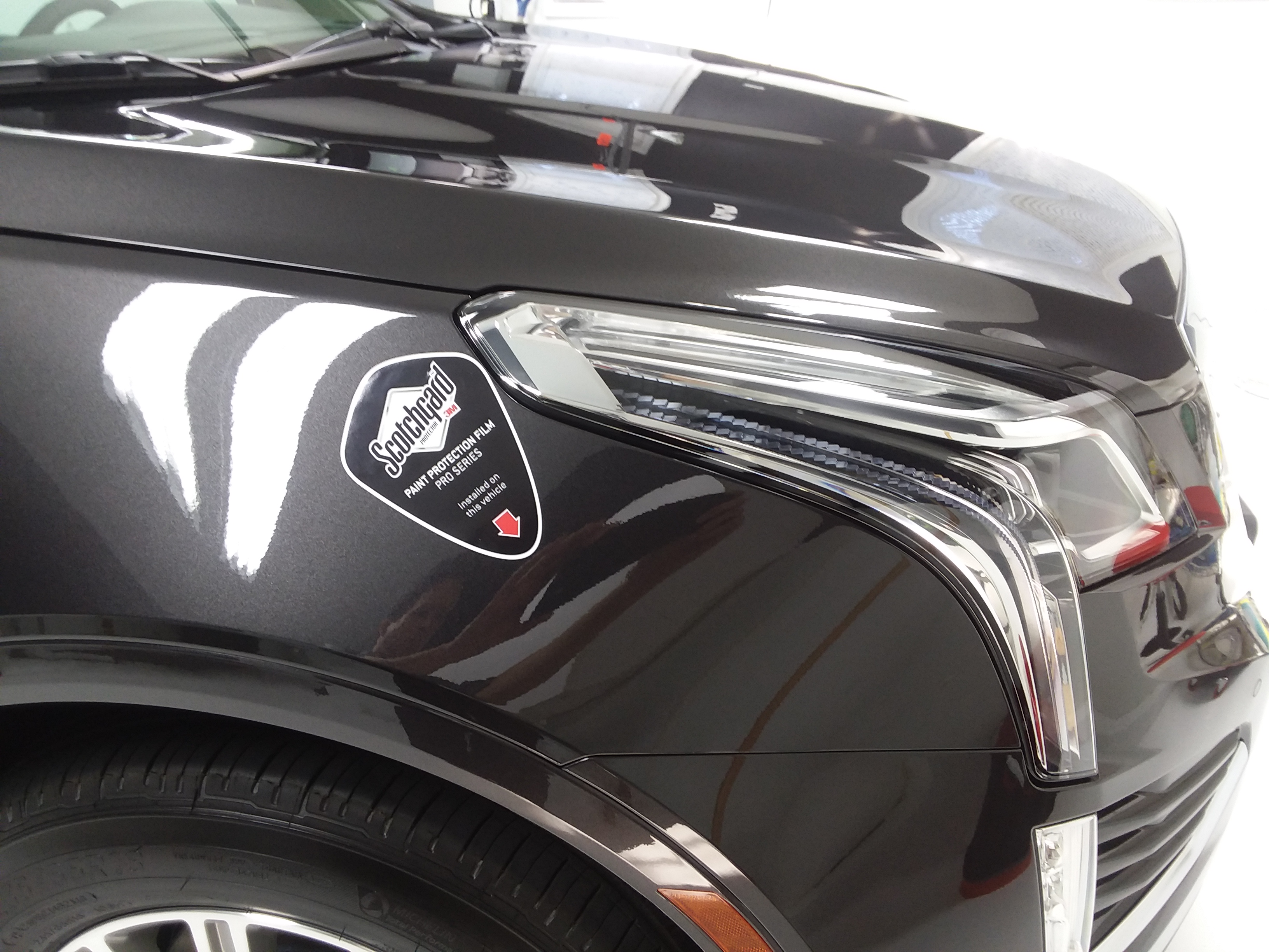 Cadillac XT5 2018 "clear bra"