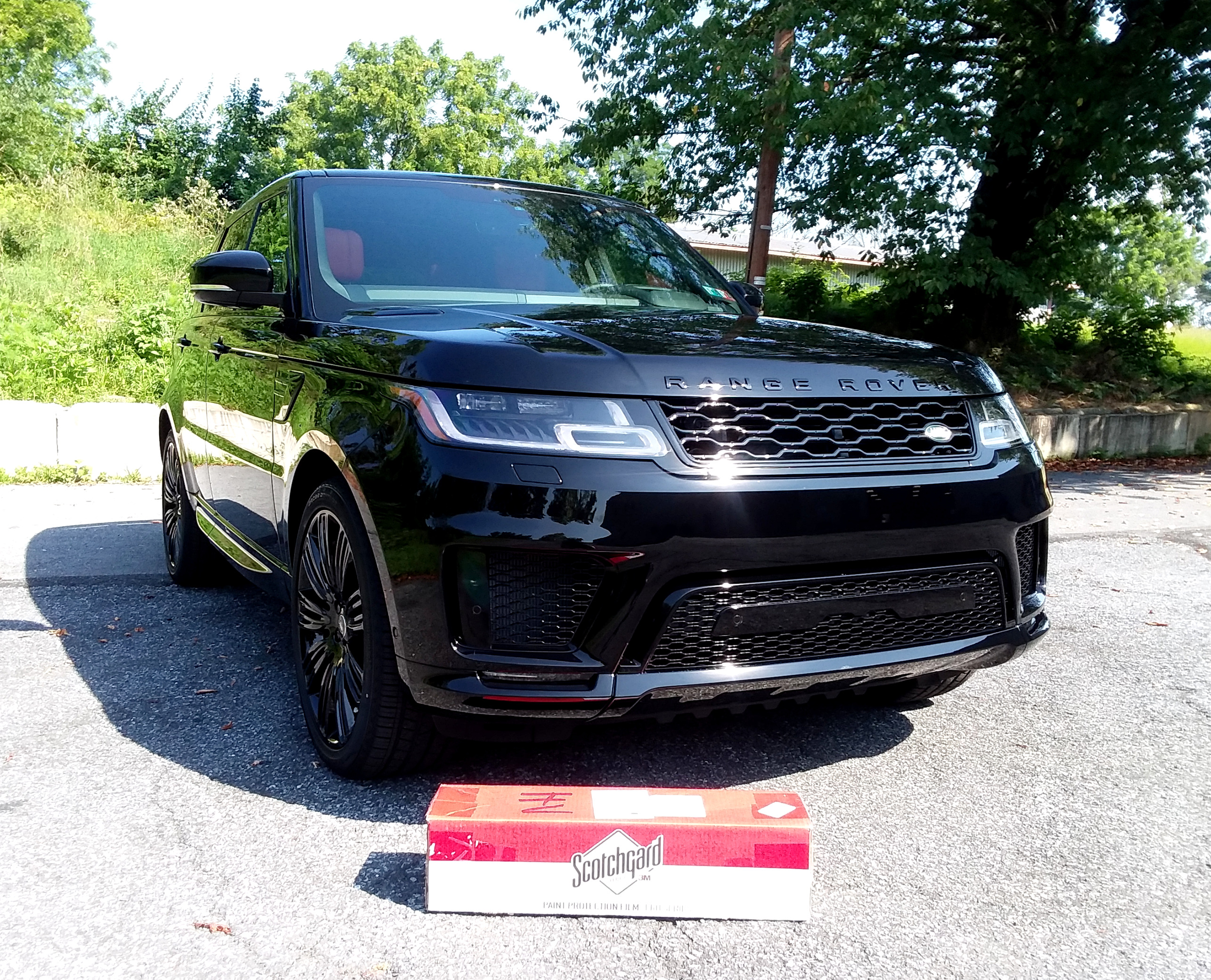 2019 Range Rover Sport Clear Bra