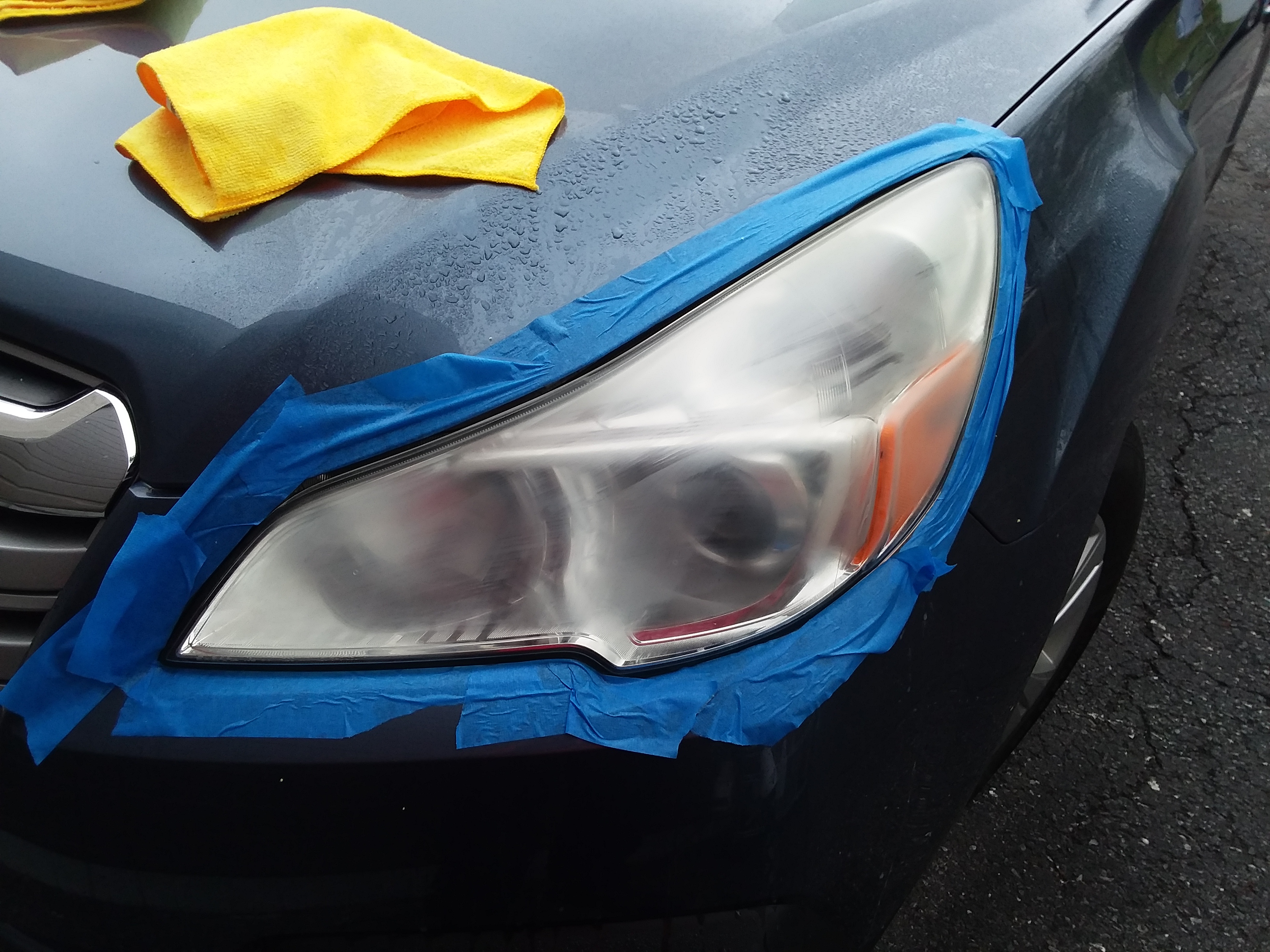 Subaru Outback Headlight Restoration