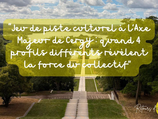 Jeu de piste culturel à Cergy