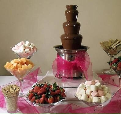 Fuente de chocolate