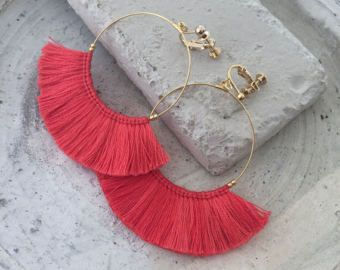 Miniatura: Aretes artesanales